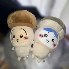 ちいかわ きのこ着ぐるみ BIG ぬいぐるみ うさぎ ハチワレ