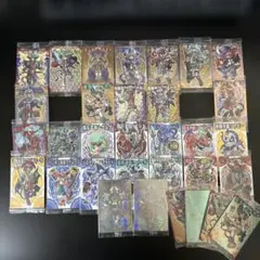 【格安】 神羅万象チョコ　大魔王と八つの柱駒　1弾　セミコンプ　28枚＋おまけ