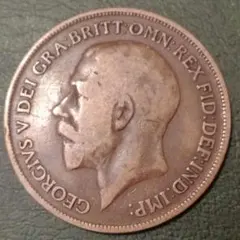 1811年英国 ローズ銅山会社ハーフペニー銅貨 - メルカリ