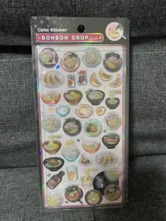 【正規品】ボンボンドロップシール　和柄　ラーメン