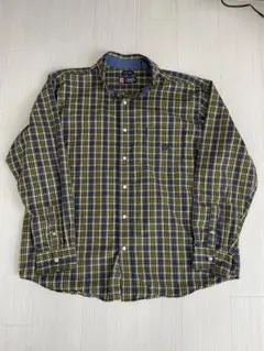 CHAPS イージーケア 長袖シャツ XL 古着