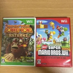 ドンキーコング リターンズ、ニュースーパーマリオブラザーズのセット