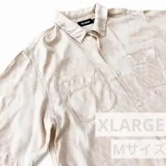 エクストララージ XLARGE 半袖シャツ レーヨン100% 開襟シャツ　Mのサムネイル