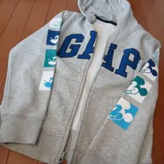 GAP ミッキーマウス パーカー 100cm~ グレー