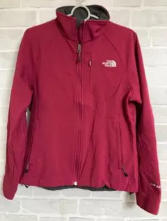 THE NORTH FACE フリースジャケット レッド レディース Sサイズ