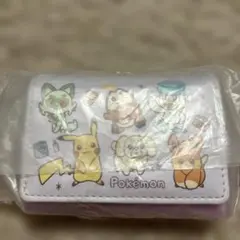【新品タグ付】ポケモン がま口 三つ折り財布 ミニ財布 ピカチュウ ニャオハ