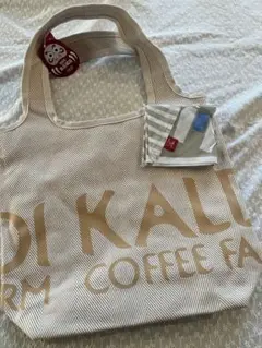 新品★カルディ　トートバッグ ベージュゴールド　2026年福袋