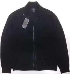 【新品・訳あり】アルマーニエクスチェンジ　メンズ・ニットブルゾン　L(50相当)