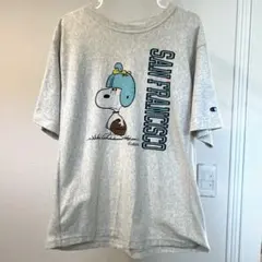 Champion リバースウィーブ スヌーピー Tシャツ M