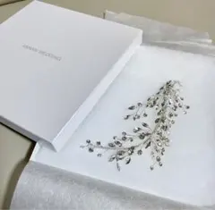 ウェディング用スワロフスキーヘッドドレス