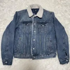 ボア デニムジャケット