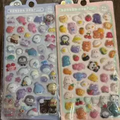 ボンボンドロップ キャラクターシール2セット