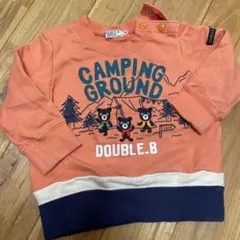 DOUBLE.B キャンピンググラウンド トレーナー 80