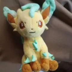 ポケモンfit リーフィア　ポケモンセンター　ブイズ　ぬいぐるみ