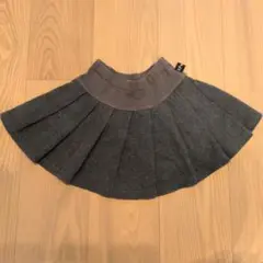 KP ニットプランナー プリーツスカート グレー 100cm