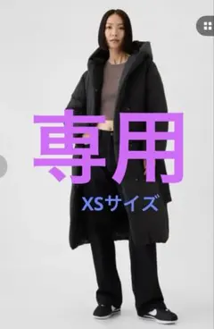 値下げ　GAP プリマロフト　ビッグパフコート XSのサムネイル