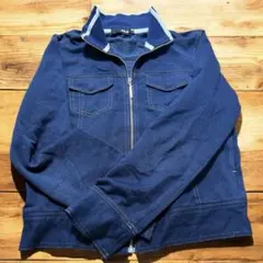 【美品】FILA ジップアップジャケット　Lサイズ ジャケット　ネイビー