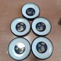 今泉今右衛門 絵皿 飾り皿 錦花絵皿 直径16.5cm 5枚 中皿 - メルカリ