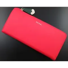ポールスミス 長財布 ラウンドジップ 赤 ハート レッド☆465 - メルカリ