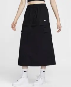 【新品未使用】 ナイキ ミッドライズ ウーブン カーゴ ミディ スカート
