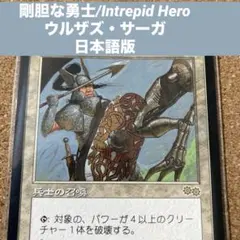 MTG 剛胆な勇士/Intrepid Hero 日本語版　旧枠 クリーチャー除去
