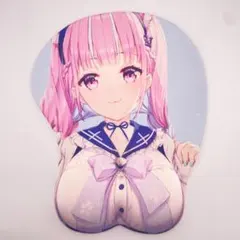 ホロライブ　湊あくあ　マウスパッド4