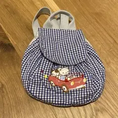 ファミリアチェック柄リュック