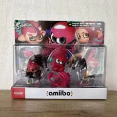 AMIIBO トリプルセット タコガール タコ タコボーイ(スプラトゥーンシリ…
