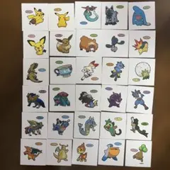 ポケモンパンシール 30枚セット まとめ売り