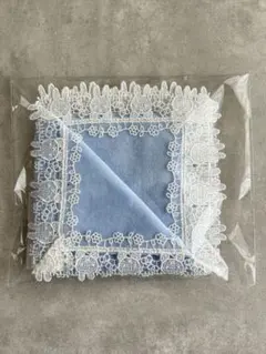 近沢レース　ミッフィー　BFハンカチ　ブルー　新品　未開封