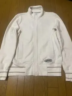 GAS ホワイト ジップアップジャケット