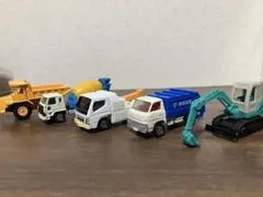 【トミカ】ダンプ・ミキサー車・ごみ収集車・ショベルカーのサムネイル