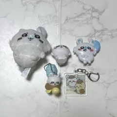 ちいかわ モモンガセット ガチャガチャ キーホルダー マスコットクリップ
