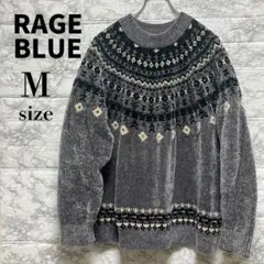 ノルディック柄 ニット