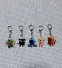 イタリアンブレインロットトゥントゥントゥンサフールキーホルダー 5個セット