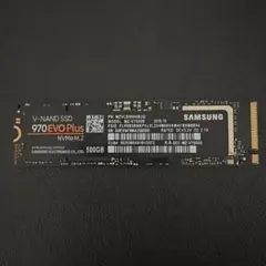 Samsung 970 EVO Plus 500GB NVMe M.2 SSDのサムネイル