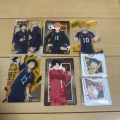 ハイキュー!! キャラクターカード、キーホルダー