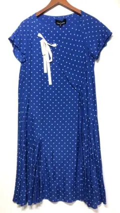 ⚫︎送料込　トリコ コムデギャルソン ドット ワンピース ブルー　archive