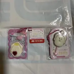 つぶらな瞳のなまがき ミニぷくぷくシールBC ちょこれーとチャーム ピンク