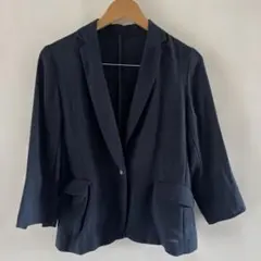 YECCAVECCA 洗濯機可 マシンウォッシャブルリネンライクジャケットのサムネイル
