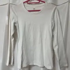 UNIQLO ロンT Mサイズ　白色無地