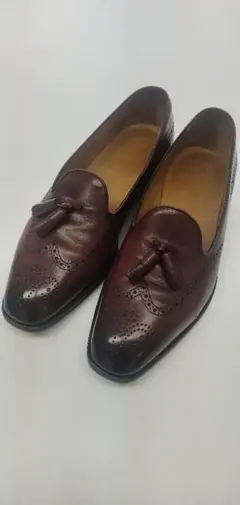 EDWARD GREEN/エドワードグリーン　ブローグタッセルスリッポン