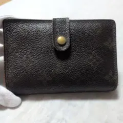ルイヴィトン☆ヴィエノワ☆がま口二つ折り財布 モノグラム