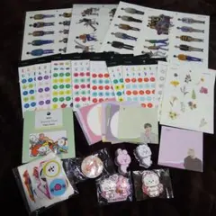 BTS メモ帳　シール　DECO KIT
