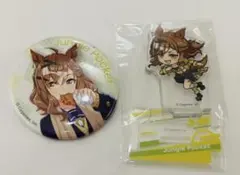 ウマ娘　ジャングルポケット　CANバッジ　缶バッジ ウマ娘 缶バッジ ジャングルポケット - メルカリ