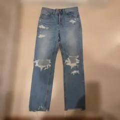RODEO CROWNS ダメージデニムパンツ