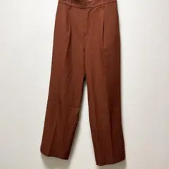 VIS ビス　ブラウン ストレートパンツM