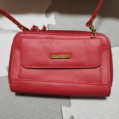 お財布バック　お財布ポシェット　お財布ショルダー　携帯ポーチ