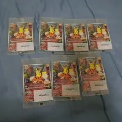 【未開封】名探偵ピカチュウ プロモ 7枚セット