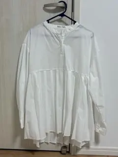 Bonjour Sagan ホワイト長袖シャツ　未使用